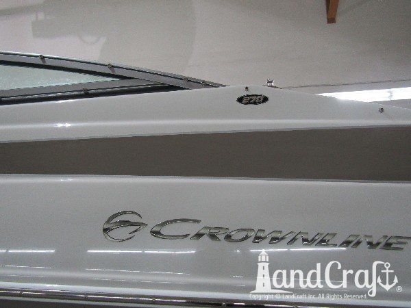 Completed Crownline boat structural fiberglass and gelcoat repairs