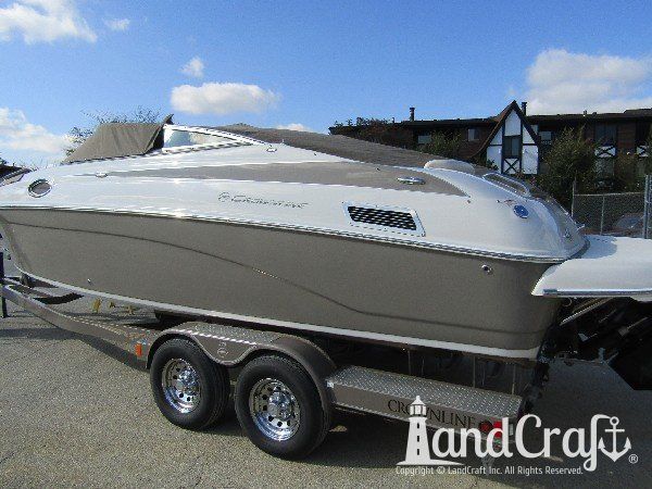Completed Crownline boat structural fiberglass and gelcoat repairs