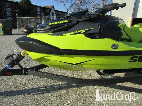 Sea Doo personal watercraft after repairs and refinishing