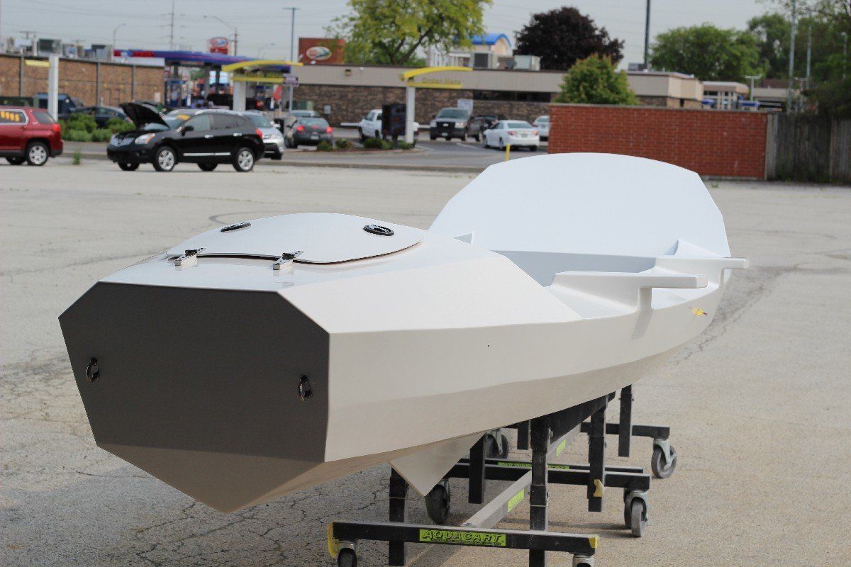 Row4Kids boat refinishing is completed by LandCraft