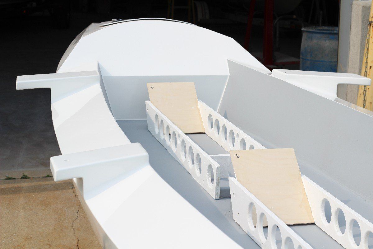 Row4Kids boat refinishing is completed by LandCraft