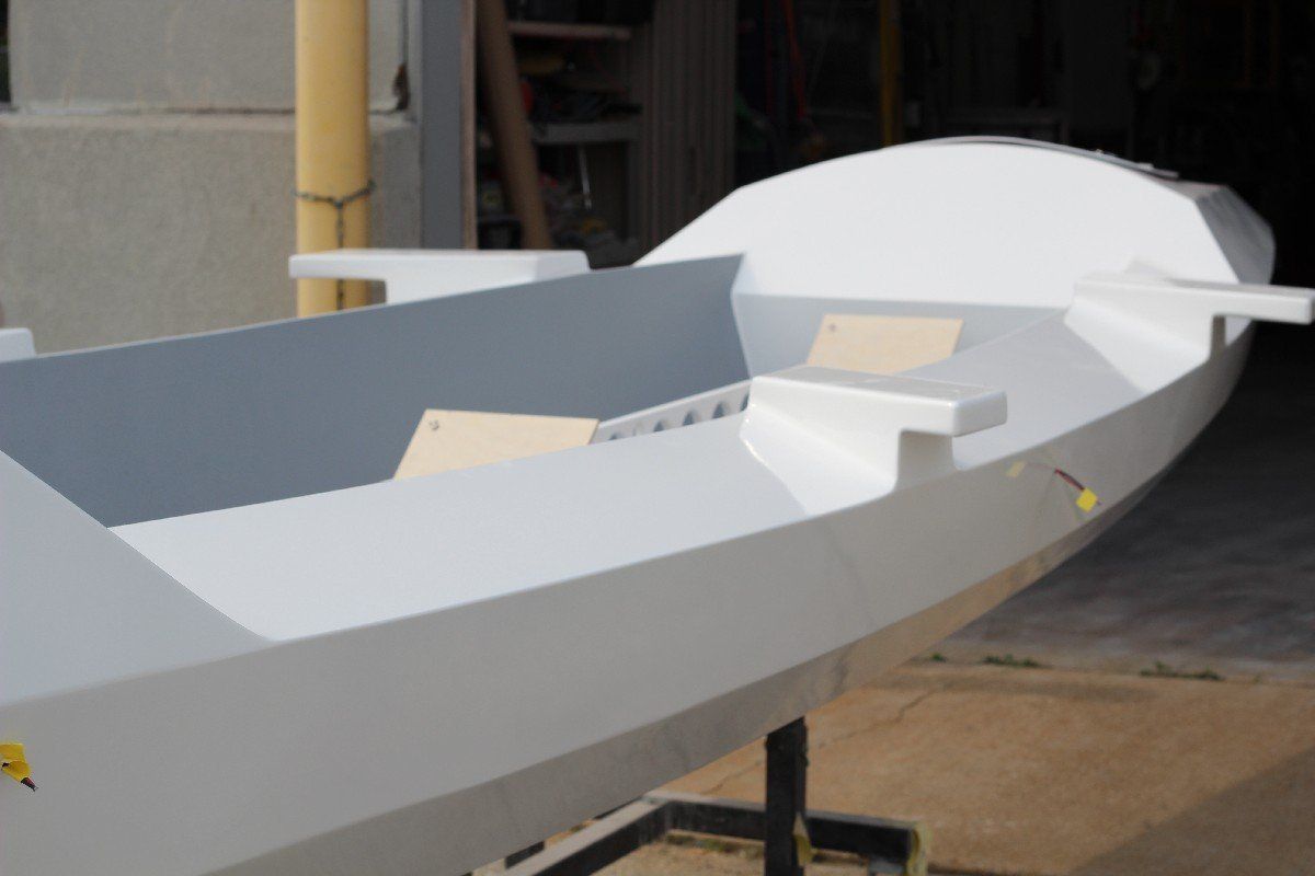 Row4Kids boat refinishing is completed by LandCraft