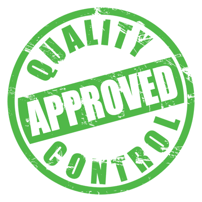 Quality control approved