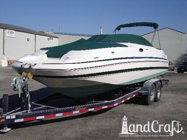 Completed structural fiberglass and gelcoat repairs on Chris Craft fiberglass boat