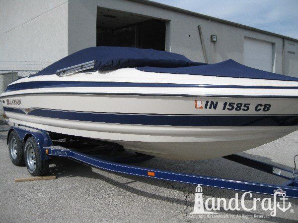 Completed boat fiberglass and gelcoat repairs