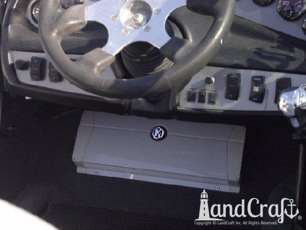 Mastercraft boat with Memphis Marine amplifier install