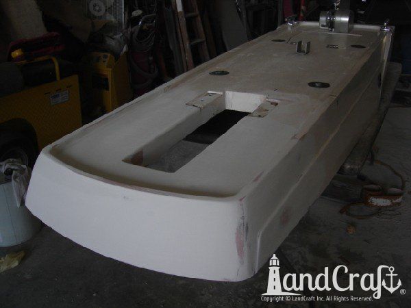 Anchor pulpit reconstruction and repair process