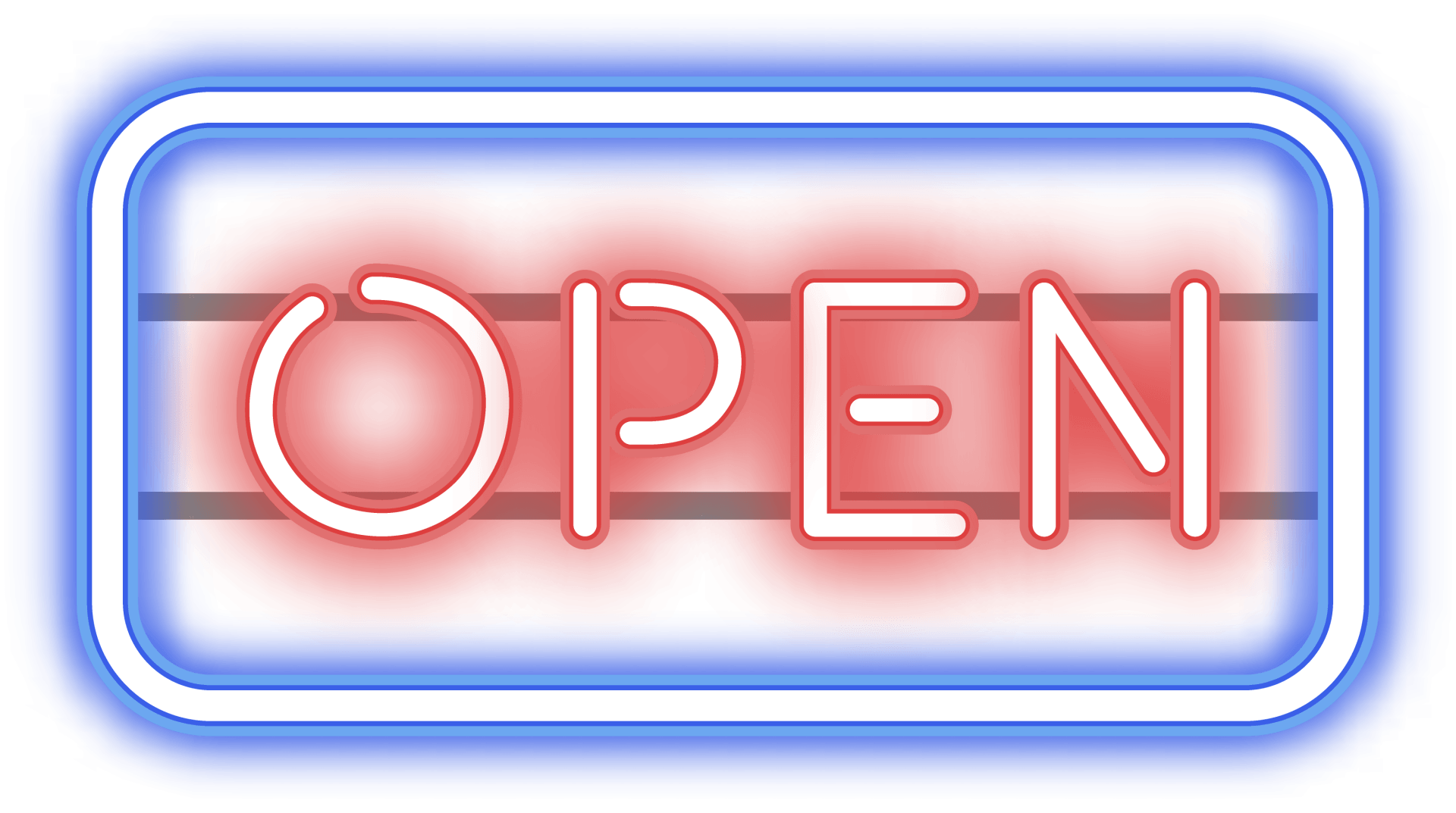 Open sign at Paint Life Supply Co.