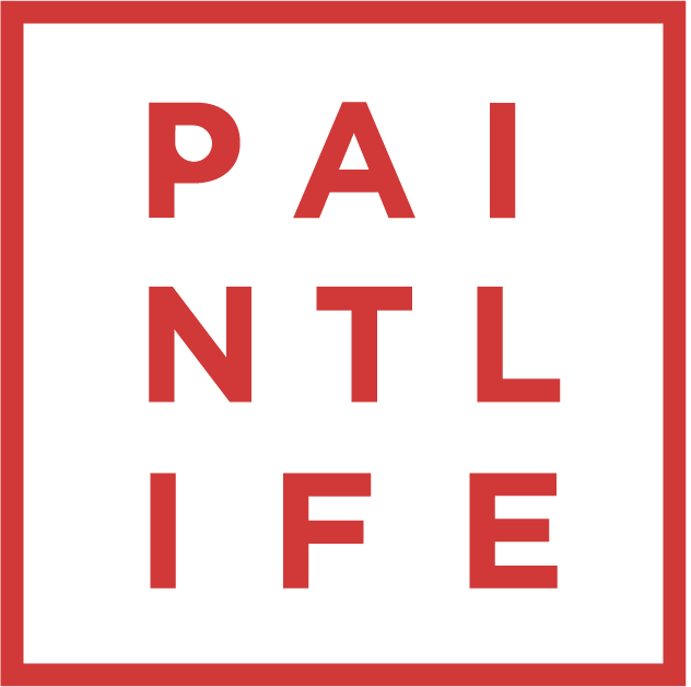 A red and white logo for pai ntl ife