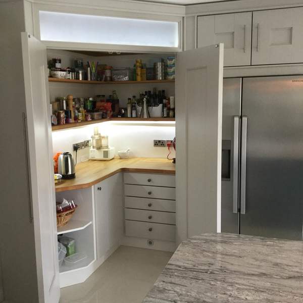 View of kitchen built by experts 