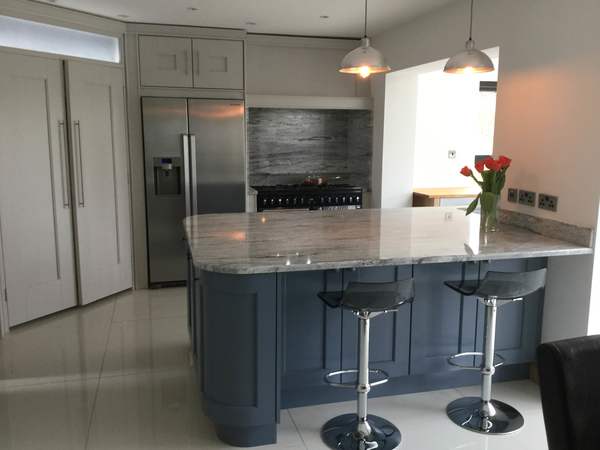 View of kitchen built by experts 