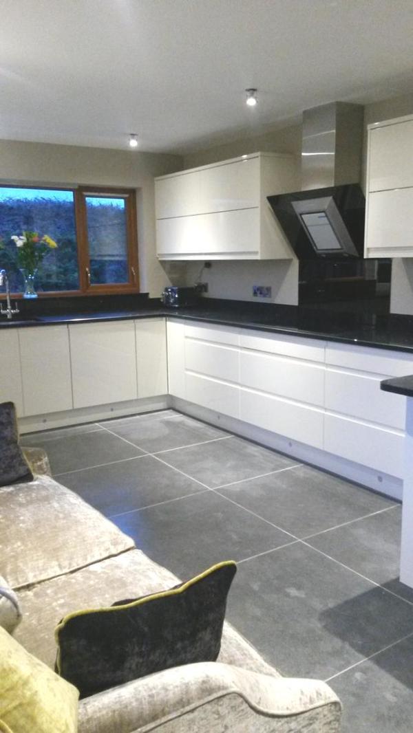 View of kitchen built by experts 