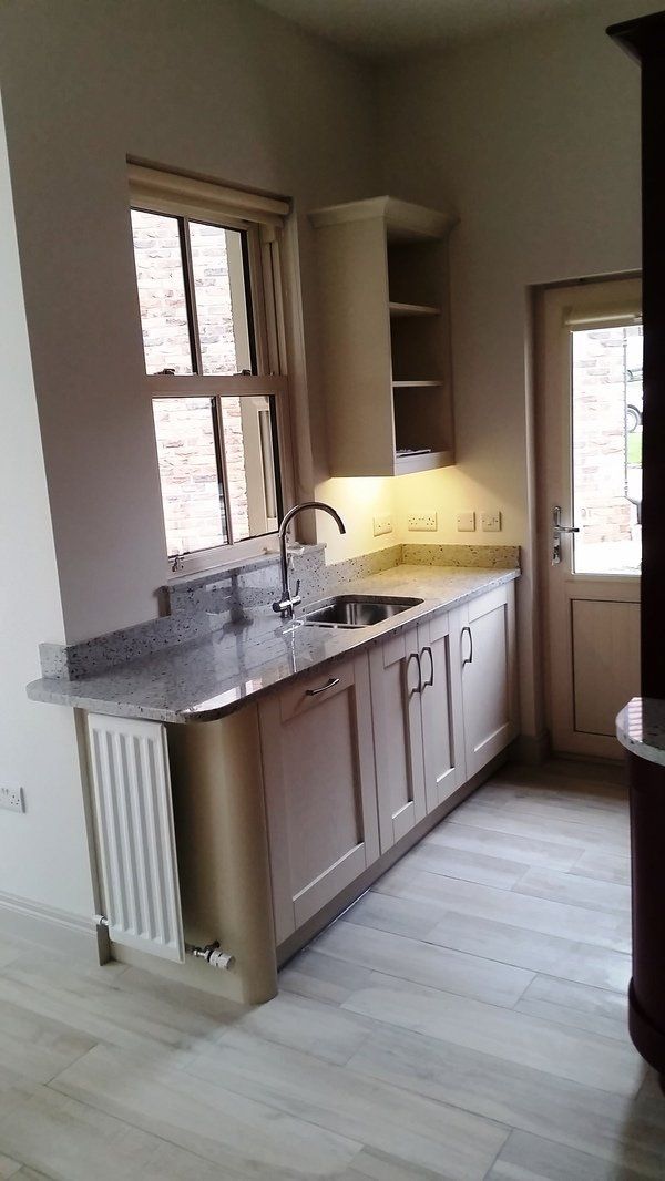 View of kitchen built by experts 