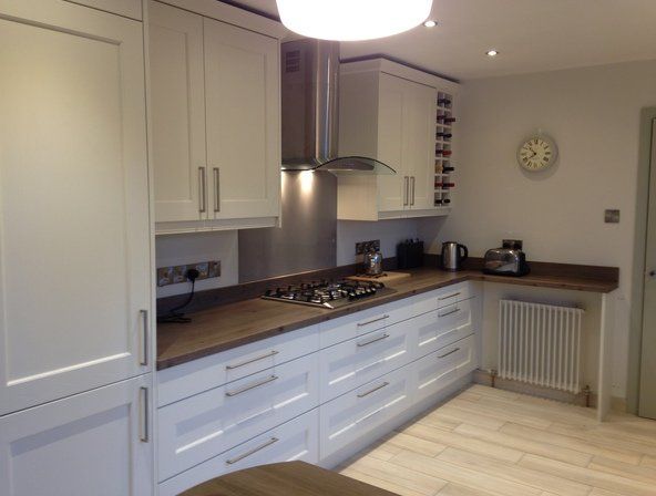 View of kitchen built by experts 
