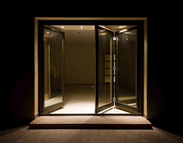 bi-folding doors installed