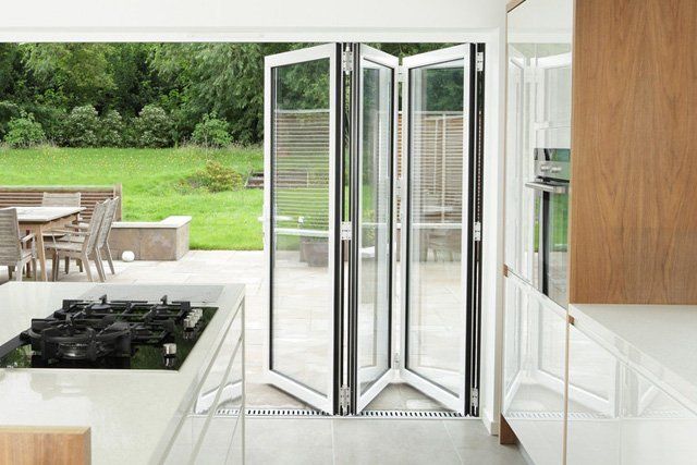 bi-folding doors to patio