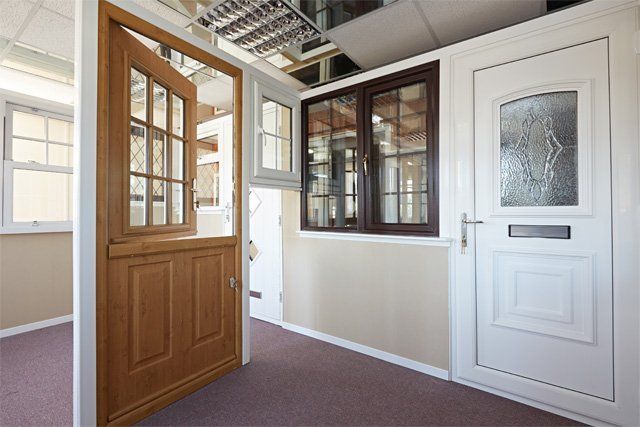 door and window showroom