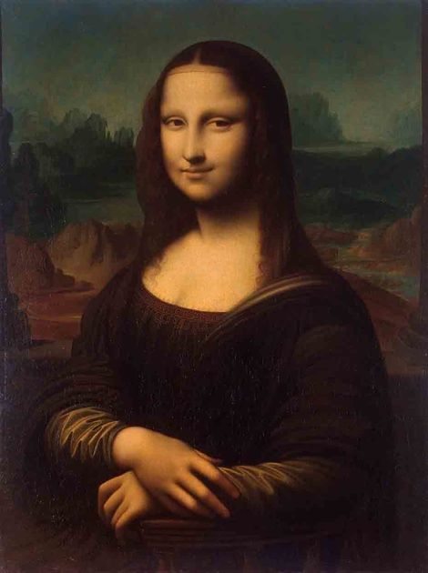Portrait of Mona Lisa by Leonardo da Vinci