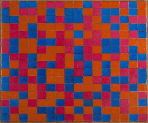 Painting by Piet Mondrian