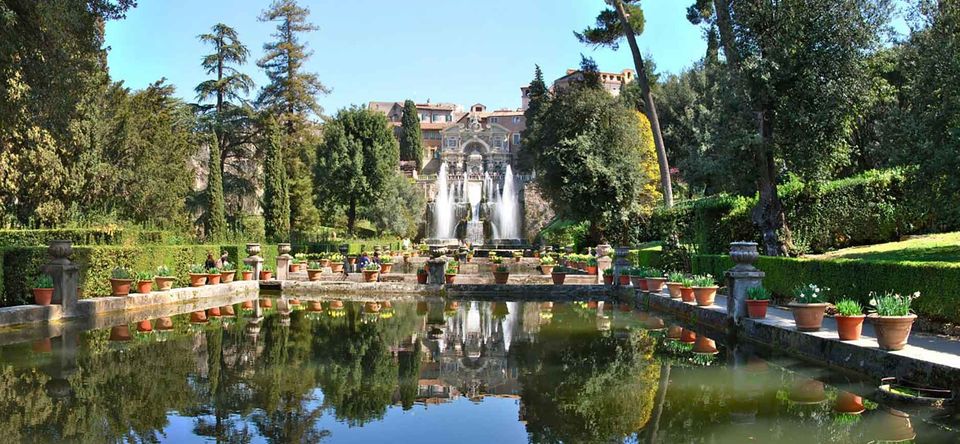 Villa d'Este in Tivoli, Italy