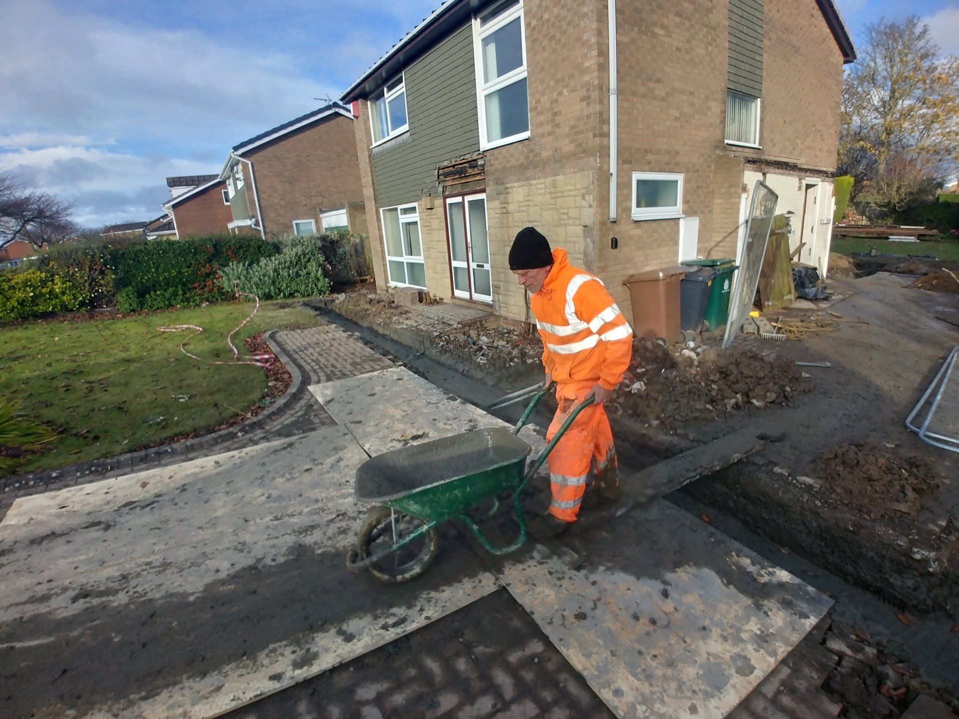 Concrete work