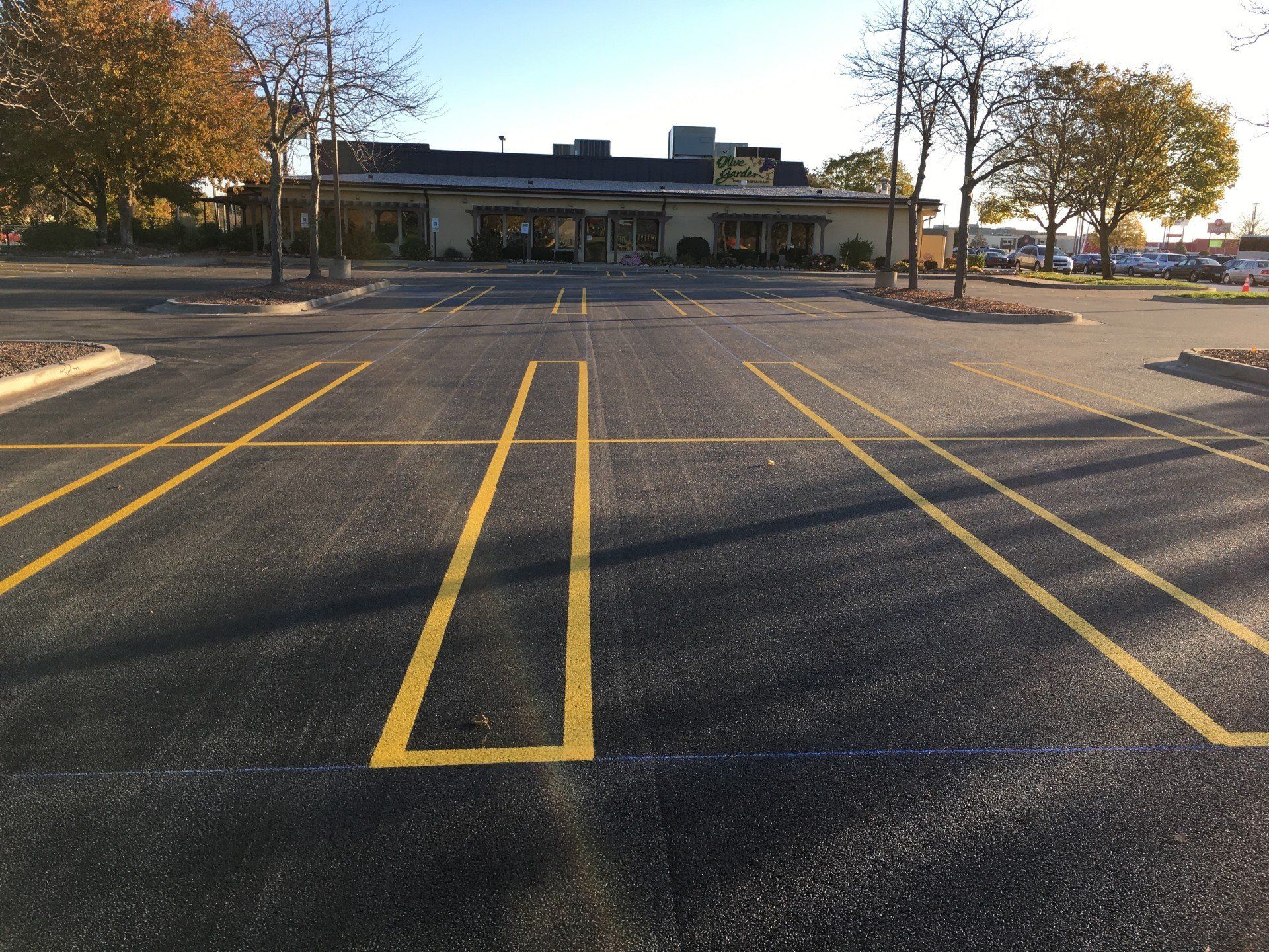 After Stripping Services — Ron Furman & Sons Paving