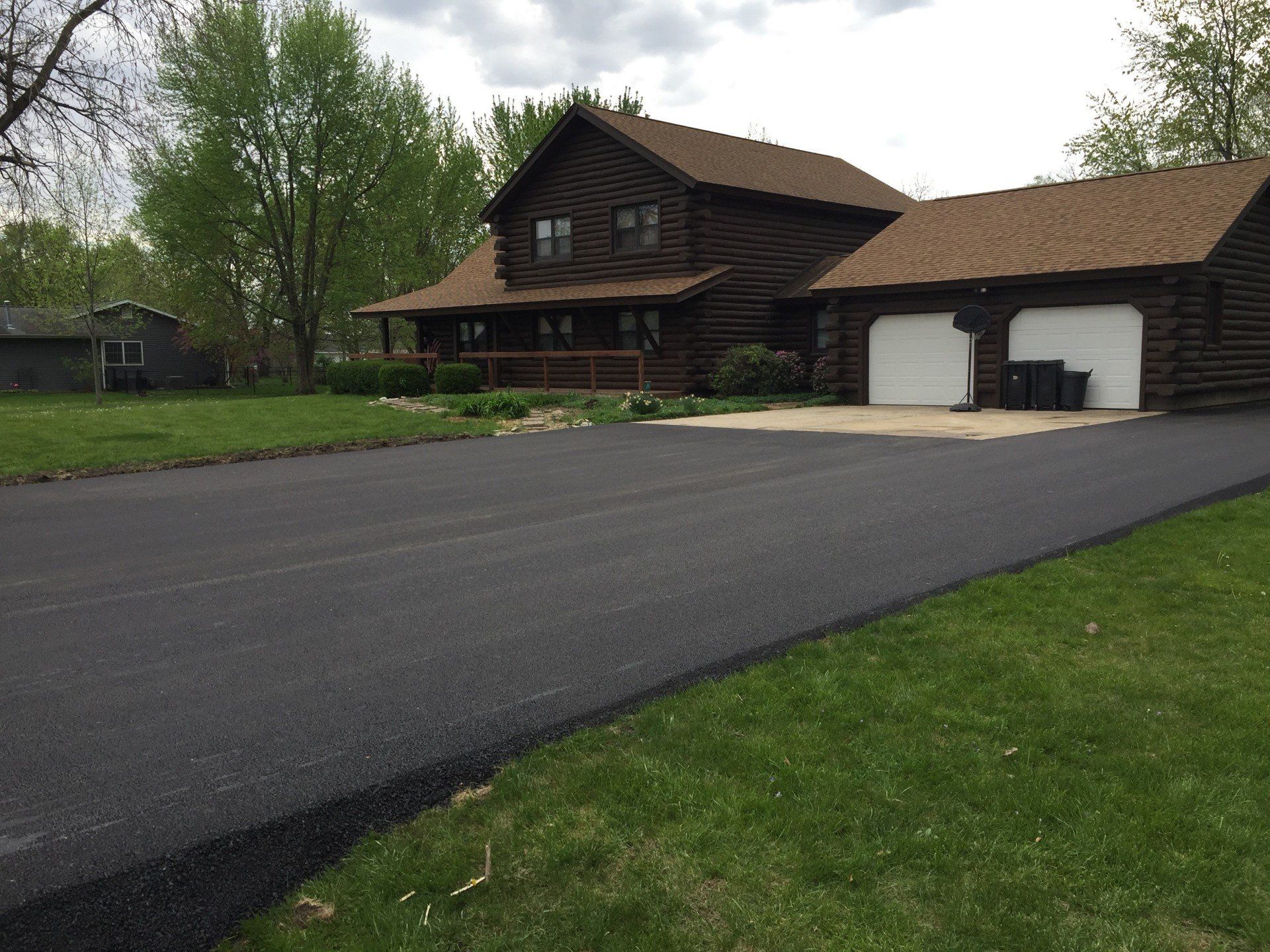Residential Asphalt Paved Driveway — Ron Furman & Sons Paving
