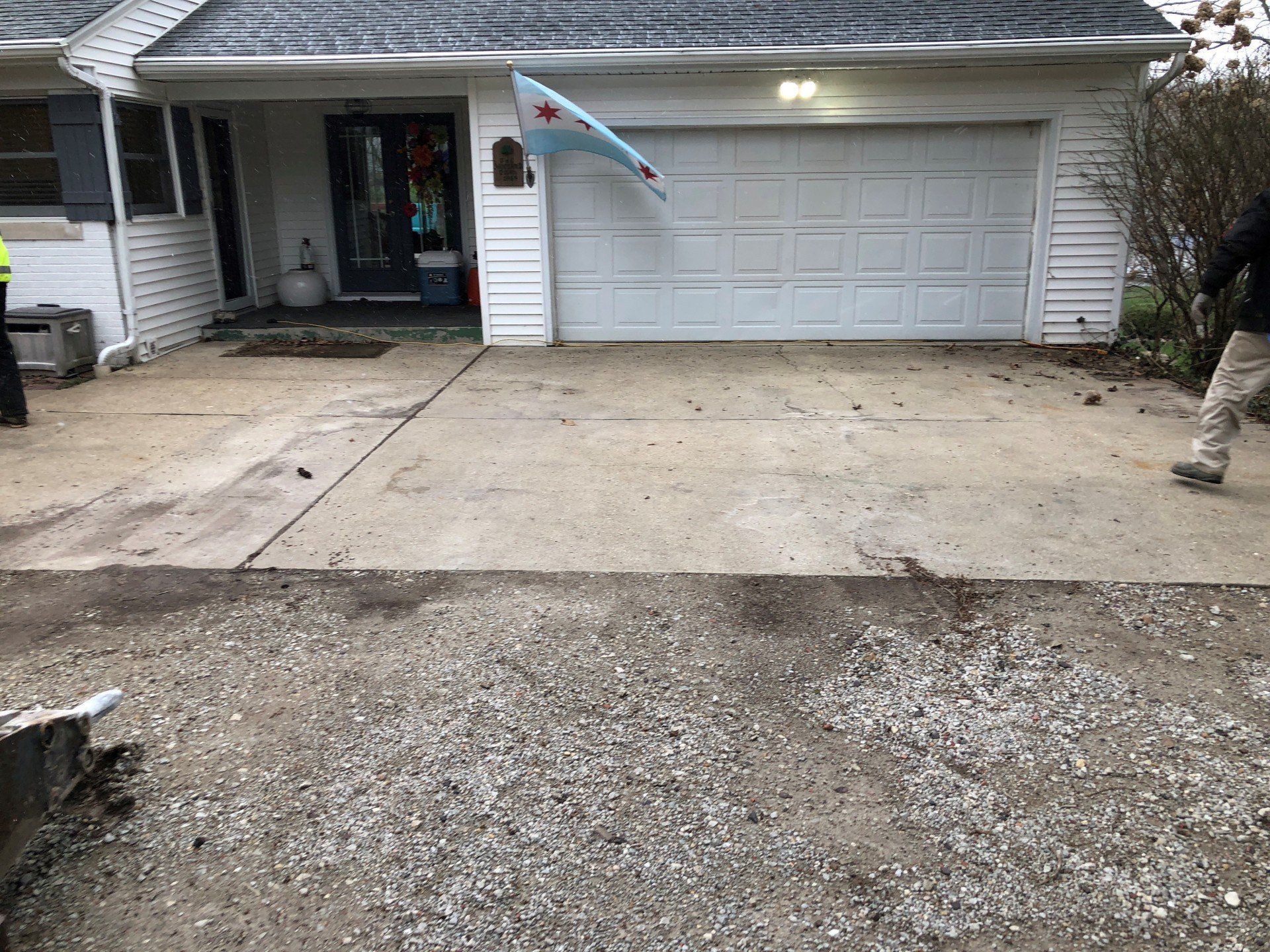 Before Residential Concrete Services — Ron Furman & Sons Paving