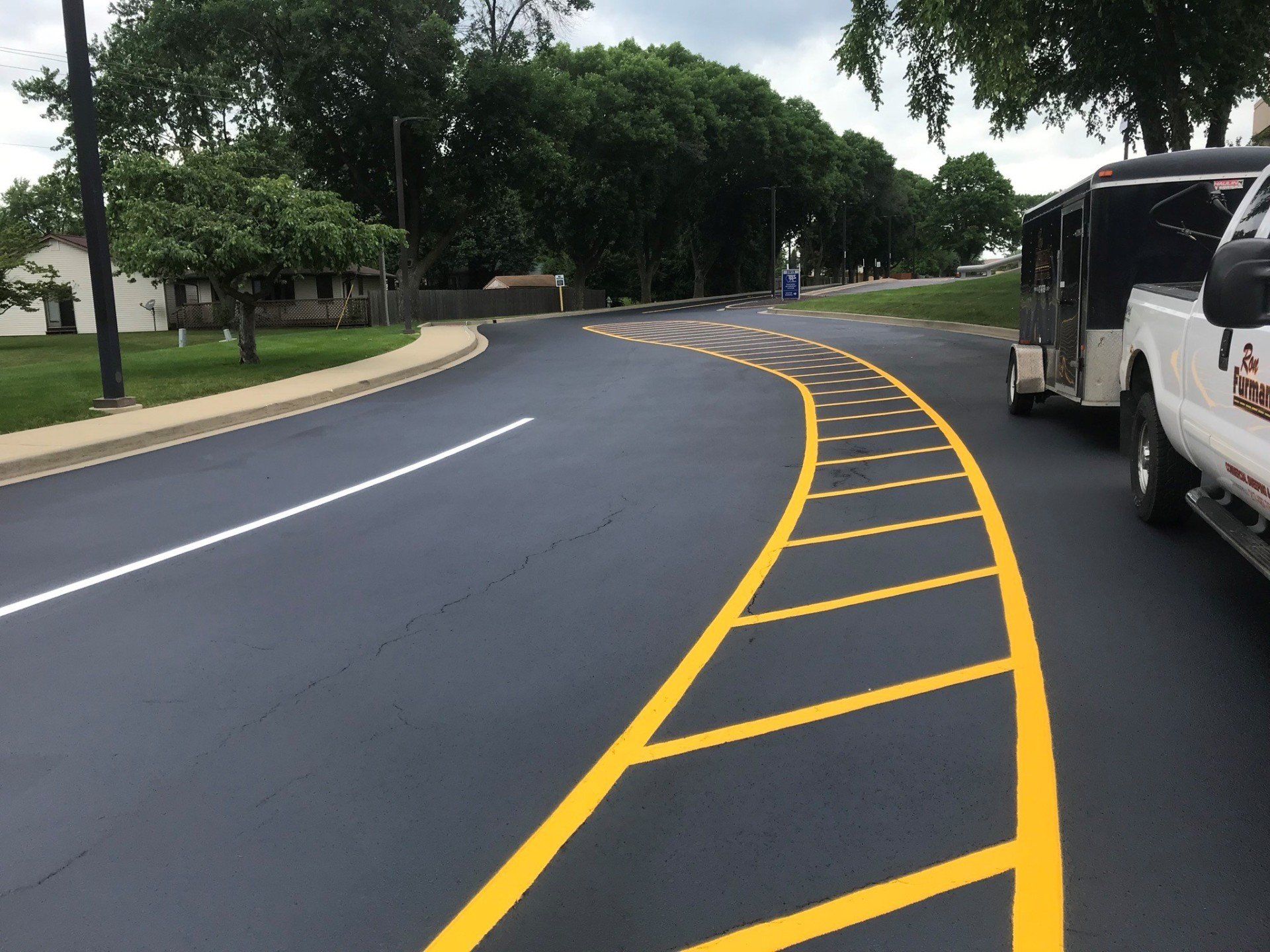 Road Asphalt Paving Services — Ron Furman & Sons Paving