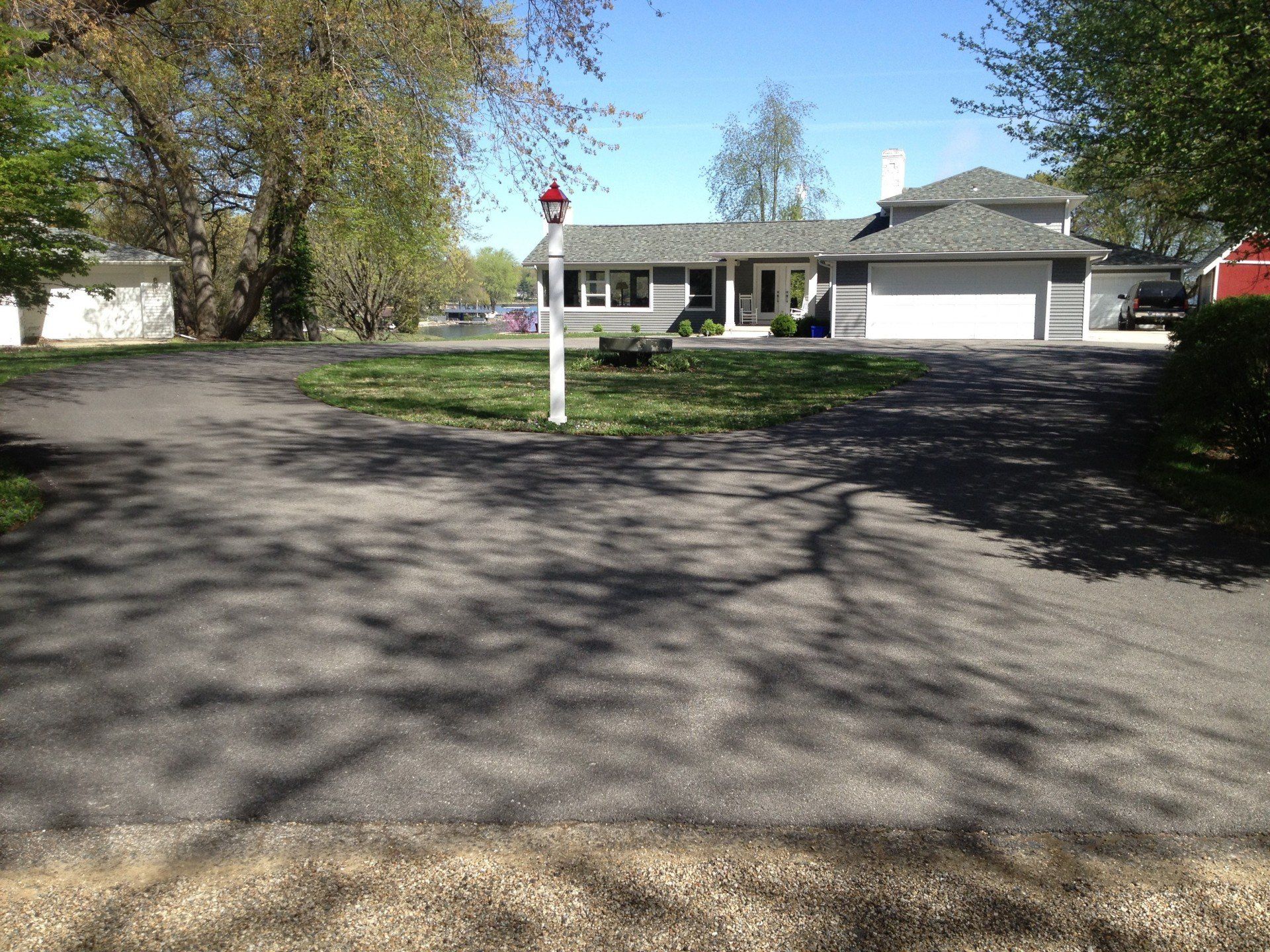 Before Residential Seal Coating Services — Ron Furman & Sons Paving