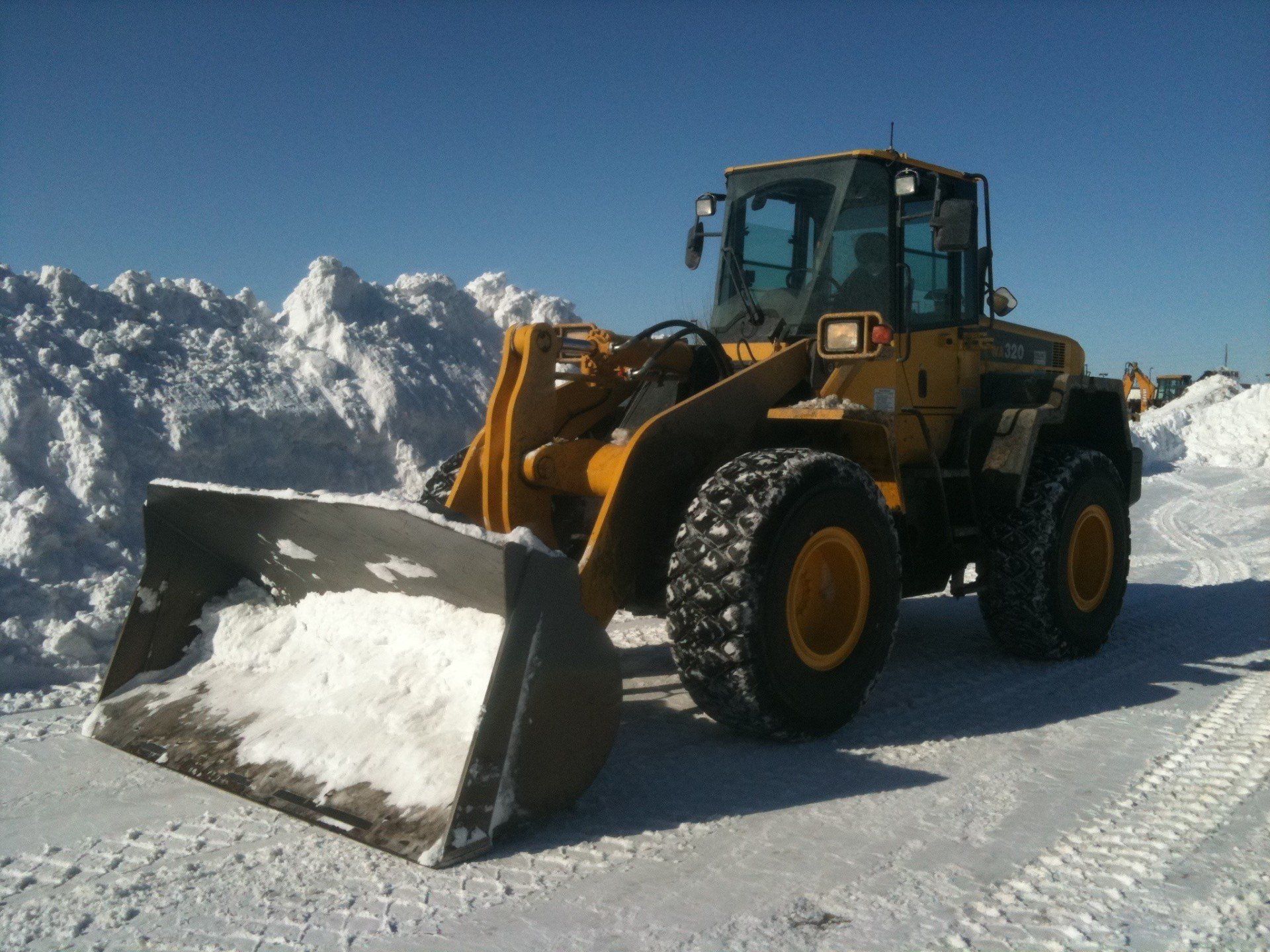 Snow Plowing Services — Ron Furman & Sons Paving