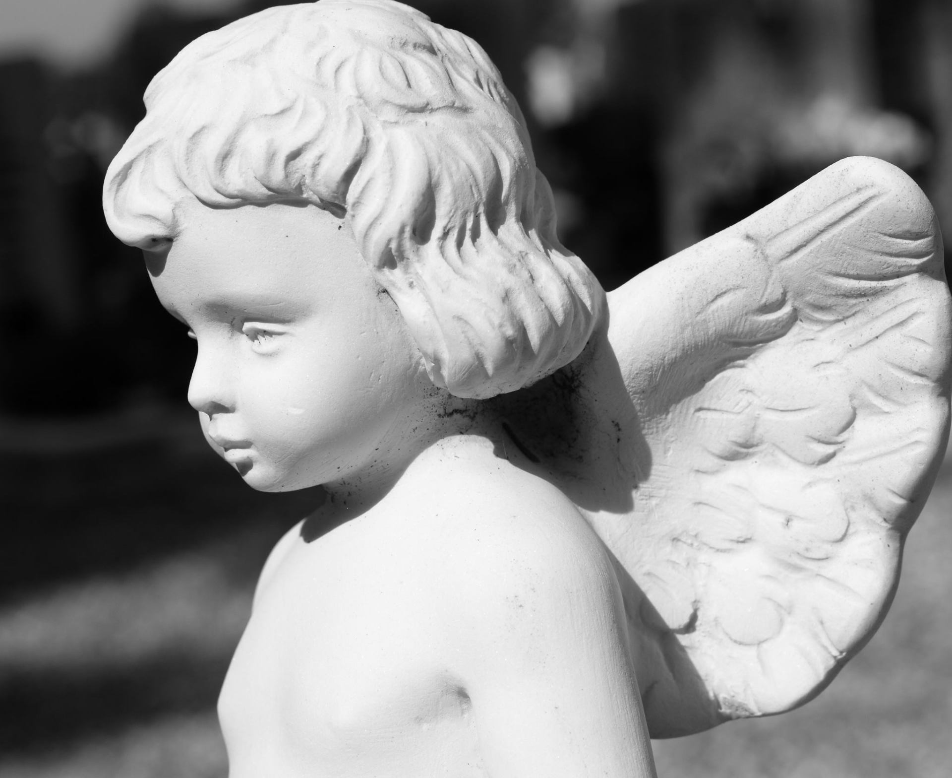 statua di putto