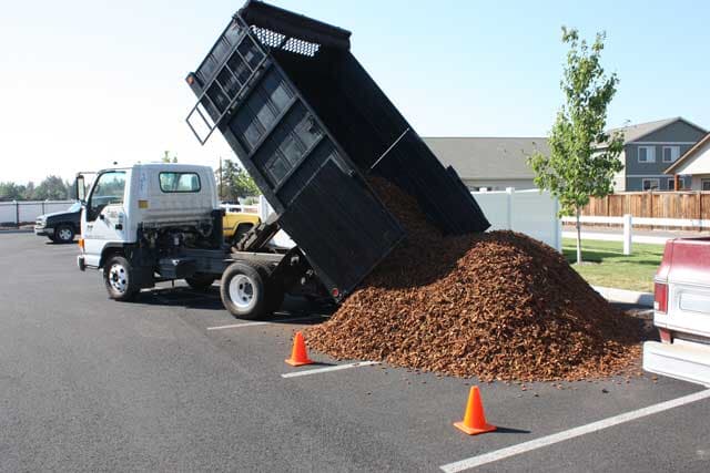 Dump Delivery — Mulch Delivery Mulch In The Garden in Bend,OR Dump Delivery — Mulch Delivery Mulch In The Garden in Bend,OR