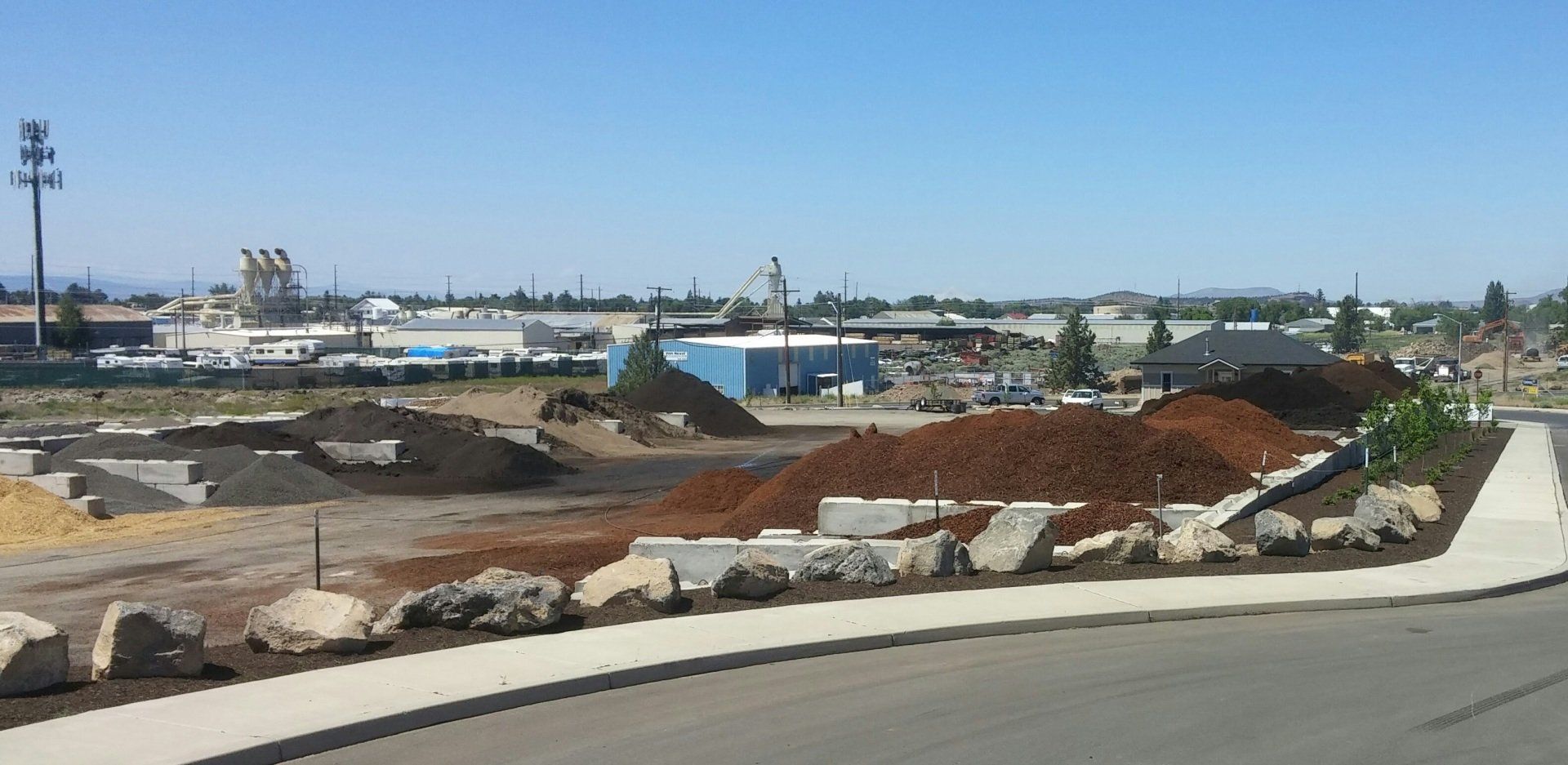 Blower Truck Installation Services — Backhoe in St, Bend, OR Blower Truck Installation Services — Backhoe in St, Bend, OR
