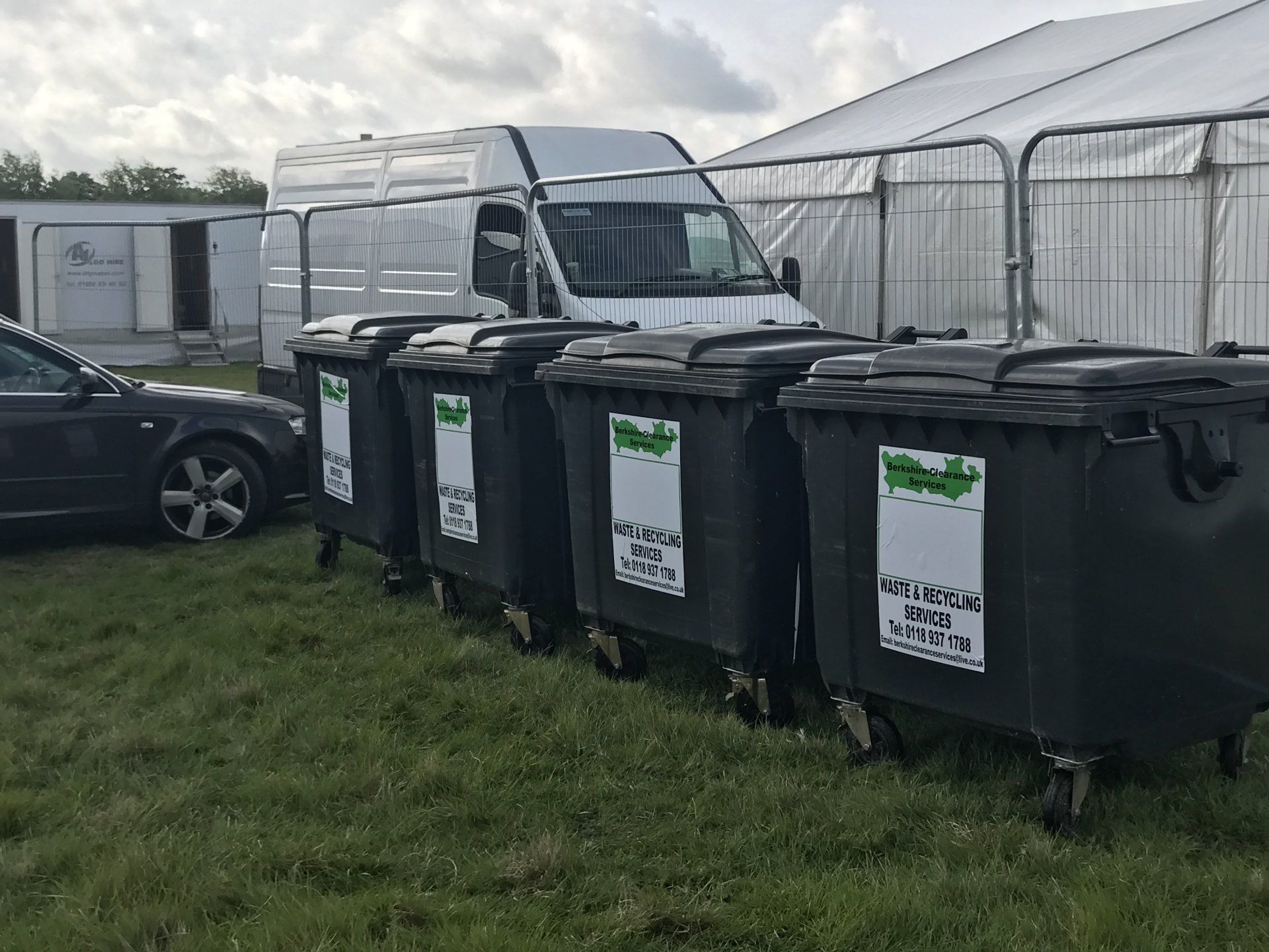 EVENT WASTE WHEELIE BIN HIRE 