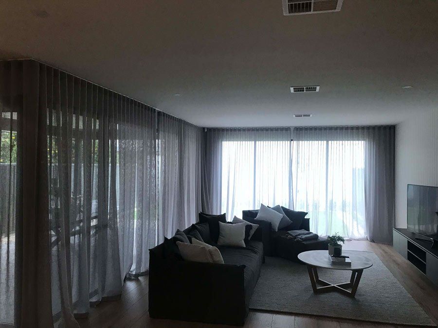 new sheer curtains in living room adelaide south australia