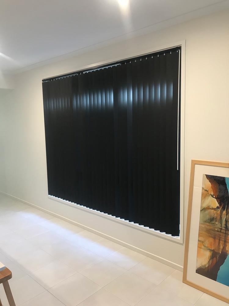 black vertical blinds adelaide south australia