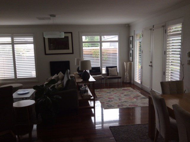 shutter blinds in living area adelaide south australia