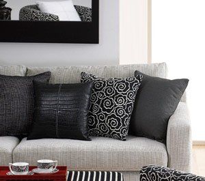 grey couch with pillows adelaide south australia