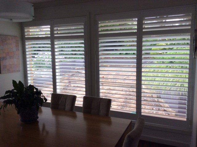 shutter blinds in dining room adelaide south australia
