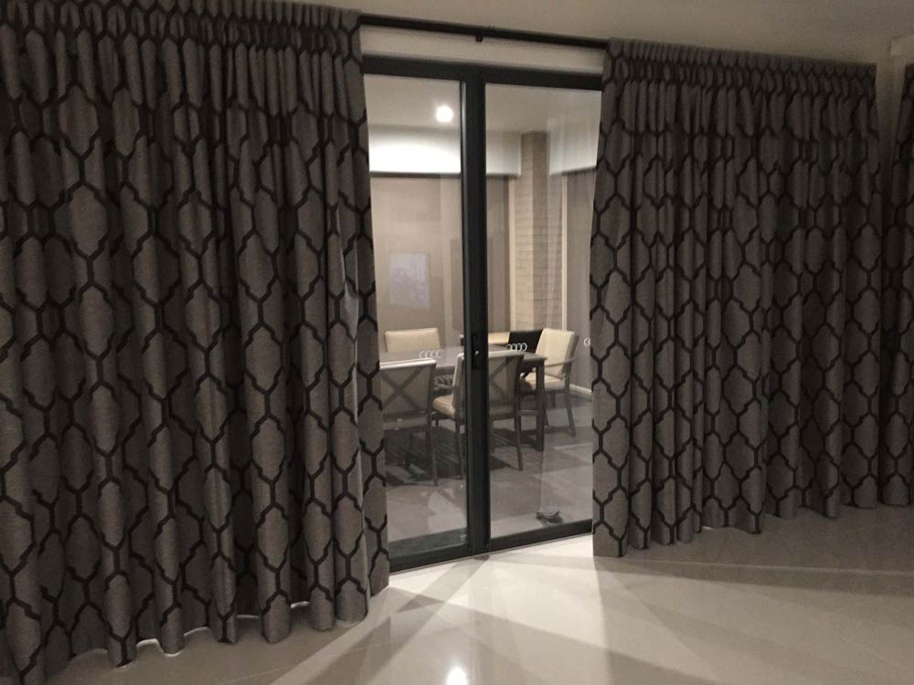 patterned curtains open adelaide south australia
