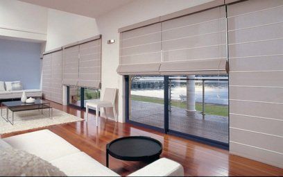 grey blinds