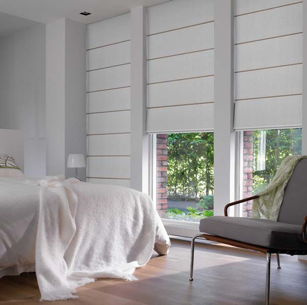 white roman blinds adelaide south australia