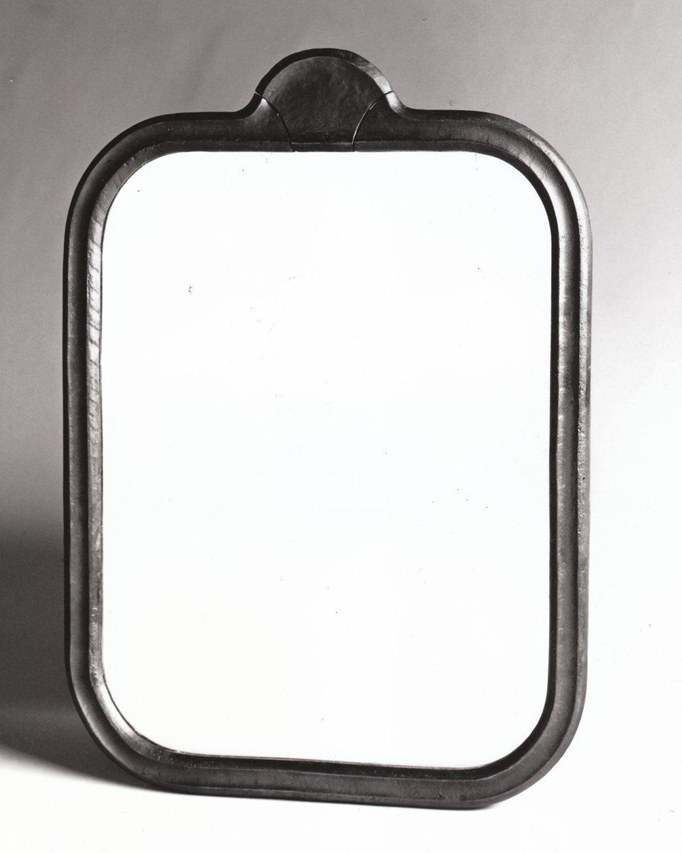 designer hand forged iron mirror