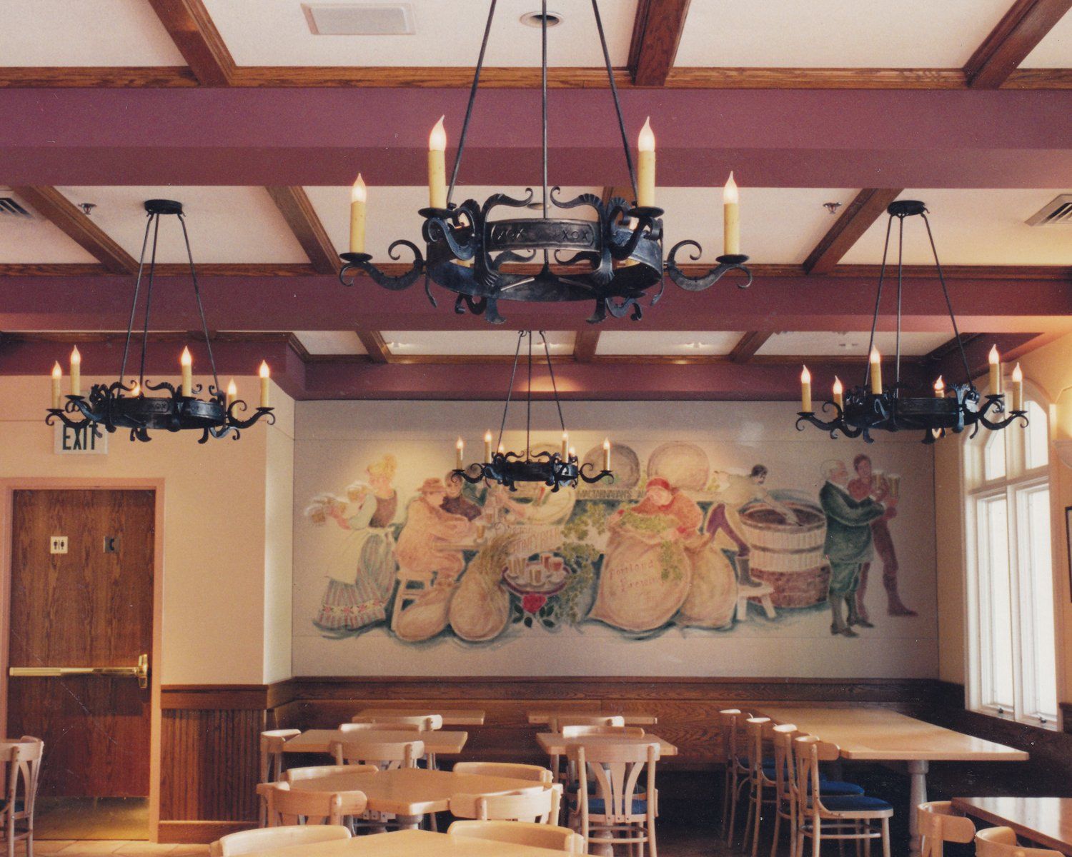 portland brewing custom made iron lighting