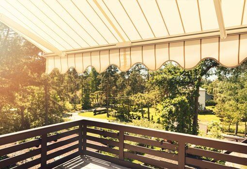 Awning on Balcony — Awning in Eugene, OR Awning on Balcony — Awning in Eugene, OR