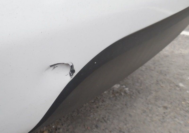 Uk Carbody | Close Up of Accident Damage