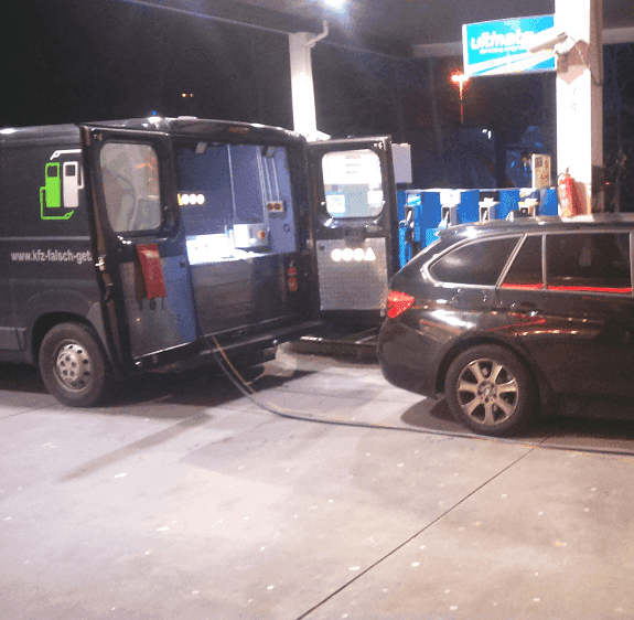 BMW falsch getankt