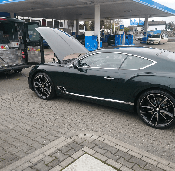 Bentley falsch getankt