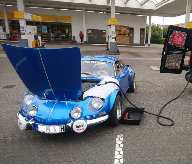 falsch getankt - Diesel statt Benzin